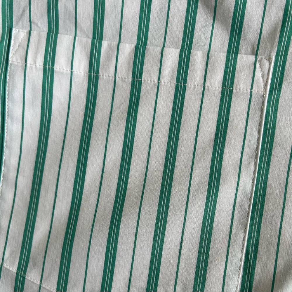 Liverpool Classic Striped White and Green Shirt. Size S - Picture 7 of 10